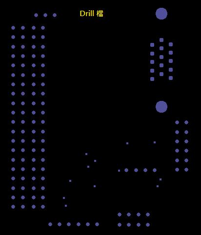 產(chǎn)生Drill File及 Map File 的Gerber 檔案，此會(huì)產(chǎn)生描述此PCB所用到的鉆孔的孔徑尺寸及鉆孔的座標(biāo)資訊。