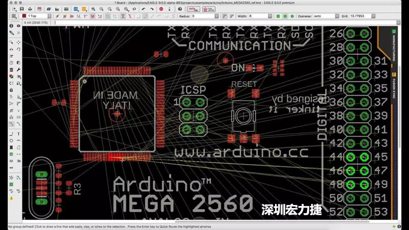 CadSoft EAGLE是一款專業(yè)的印刷電路板(PCB)設(shè)計軟件，低成本、便于使用、功能強(qiáng)大。